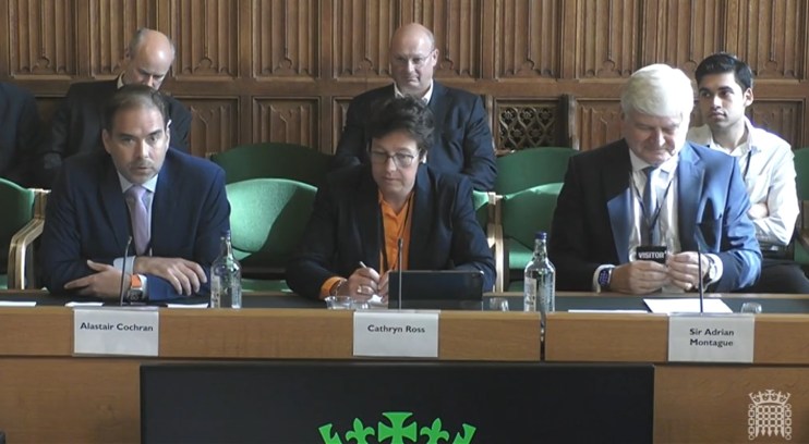 Thames Water's chairman Sir Adrian Montague CBE (far right) said the company would seek an extension to pay back its £190m loan