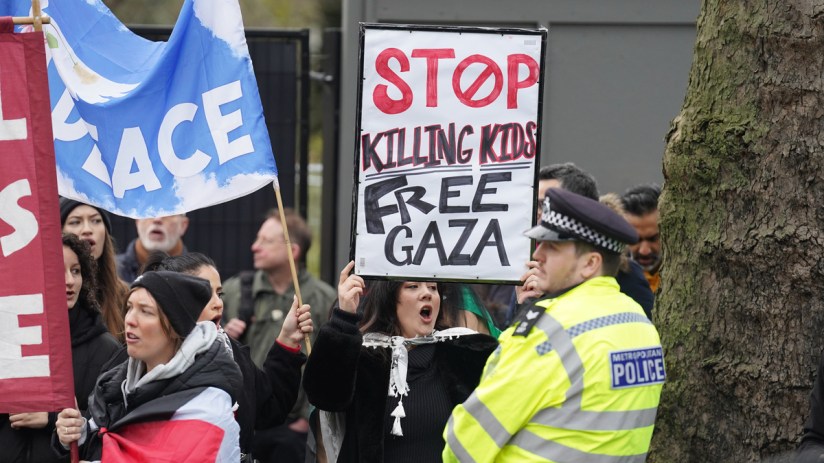 78 funds classed as 'sustainable' continue to invest in companies sending weapons or military equipment to Israel.