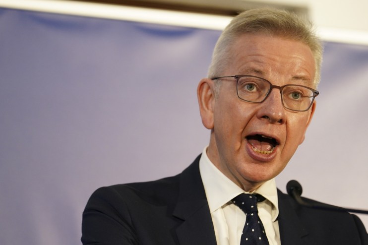 Levelling up and housing secretary Michael Gove