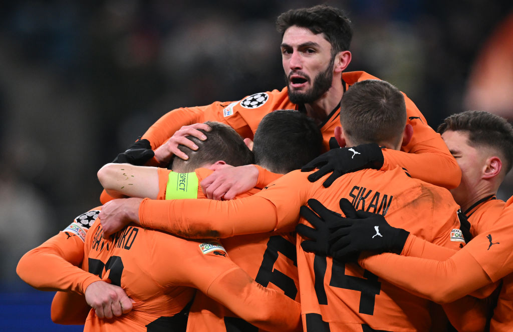 Ukraine's Shakhtar face FC Porto in the Champions League.