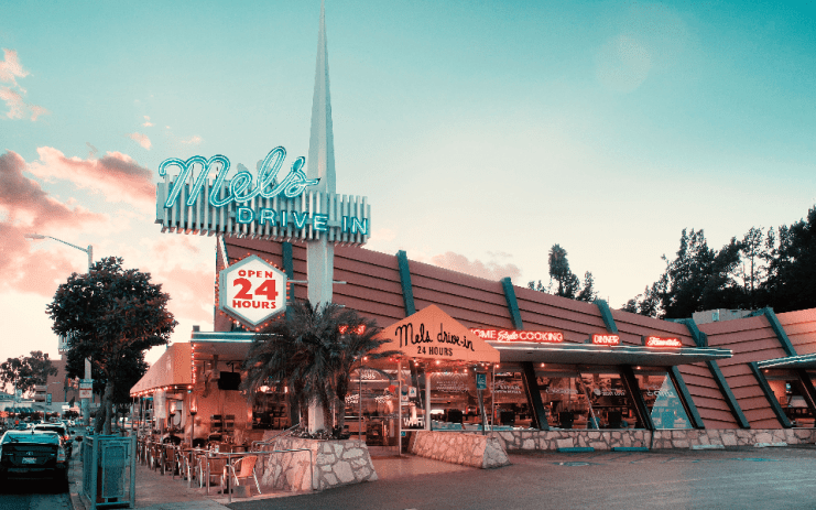 On a rock 'n' roll pilgrimage in Los Angeles, from classic dive bars to brunch restaurants