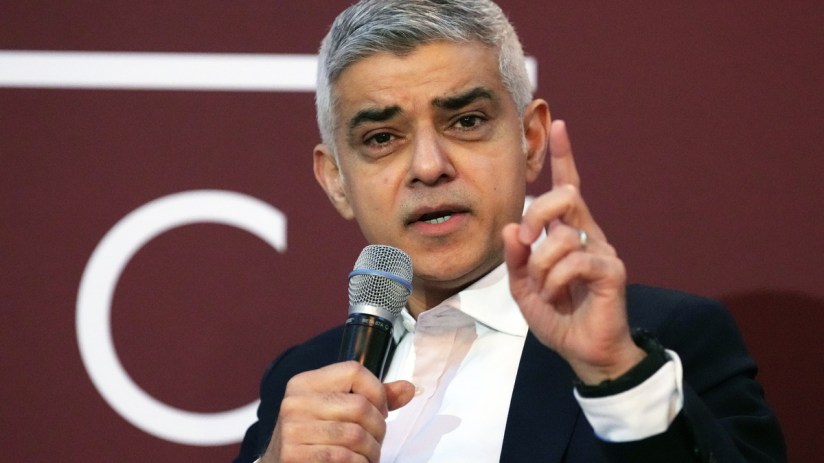 Sadiq Khan is the Mayor of London.