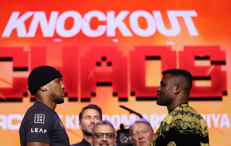 Anthony Joshua v Francis Ngannou Press Conference
