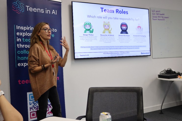 Elena Sinel, founder of Teens in AI