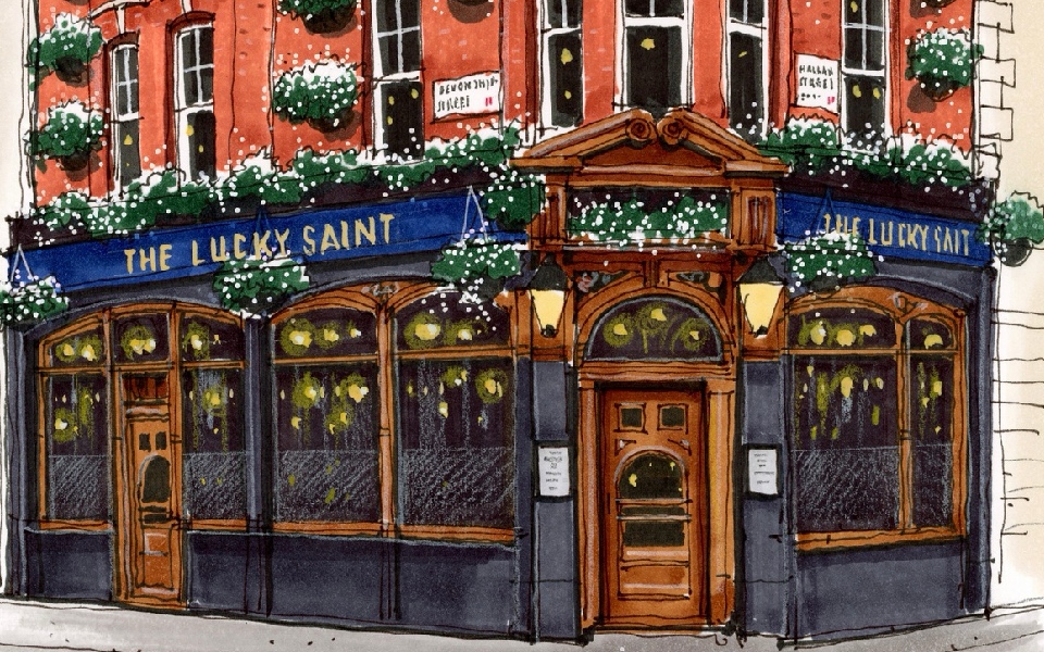 Dry January in London – Lucky Saint