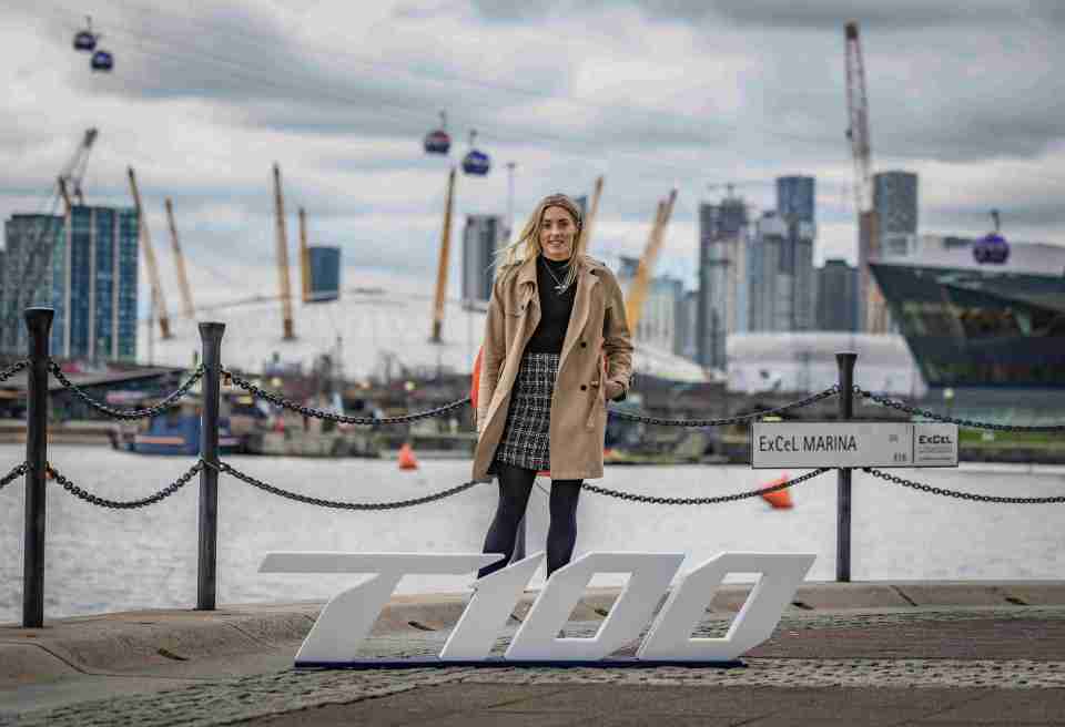 Londoner Lucy Charles-Barclay is set to race in her home city when the T100 World Triathlon Tour visits