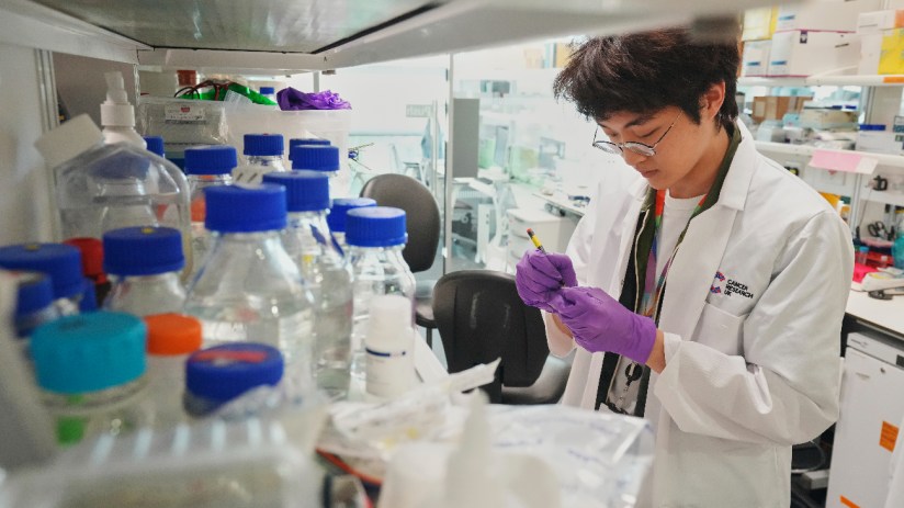 Cancer research: British business leaders have been urged to back a campaign - and help cure this global killer (Credit Jane Stockdale for Cancer Research UK)