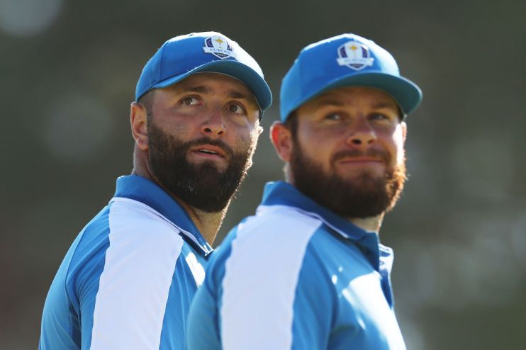 European Ryder Cup teammates Rahm and Hatton have been reunited in LIV Golf