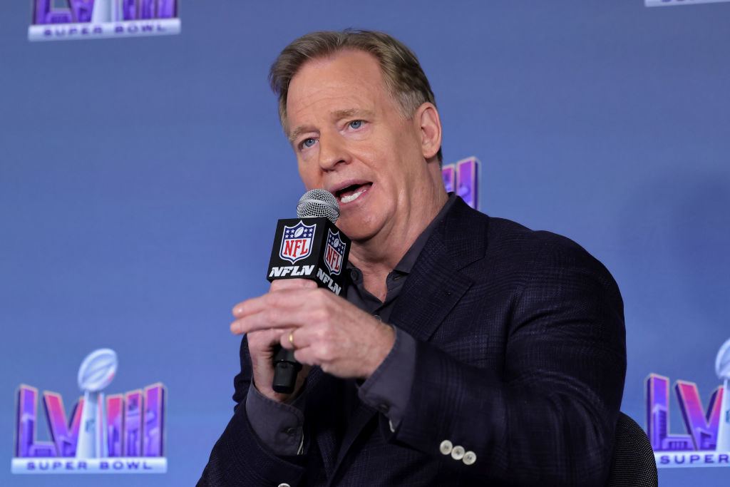 NFL boss Goodell has shot down the Taylor Swift Super Bowl conspiracy theories ahead of Sunday's game