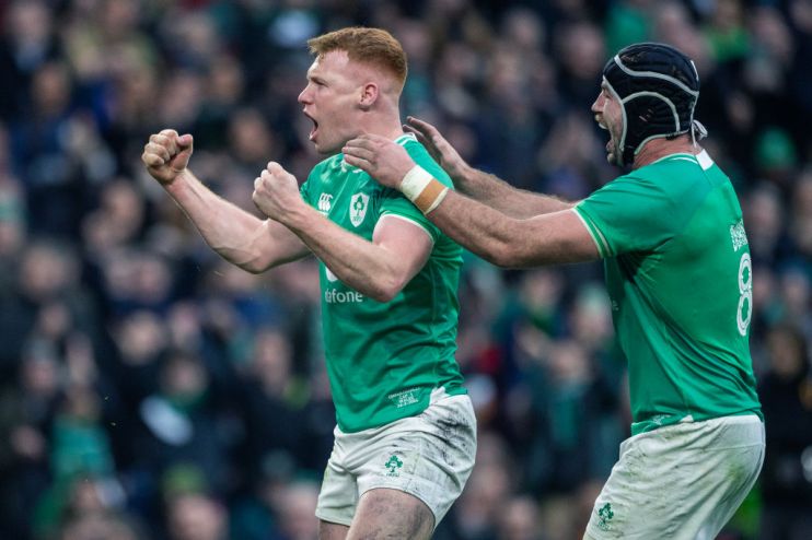 Ireland V Wales. Six Nations Rugby Union.
