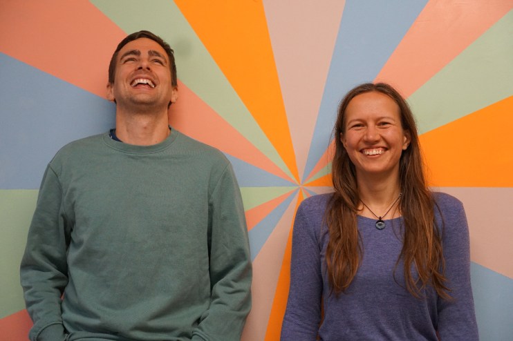 Vitrue Health co-founders Shane Lowe and Alexandra Haslehurst