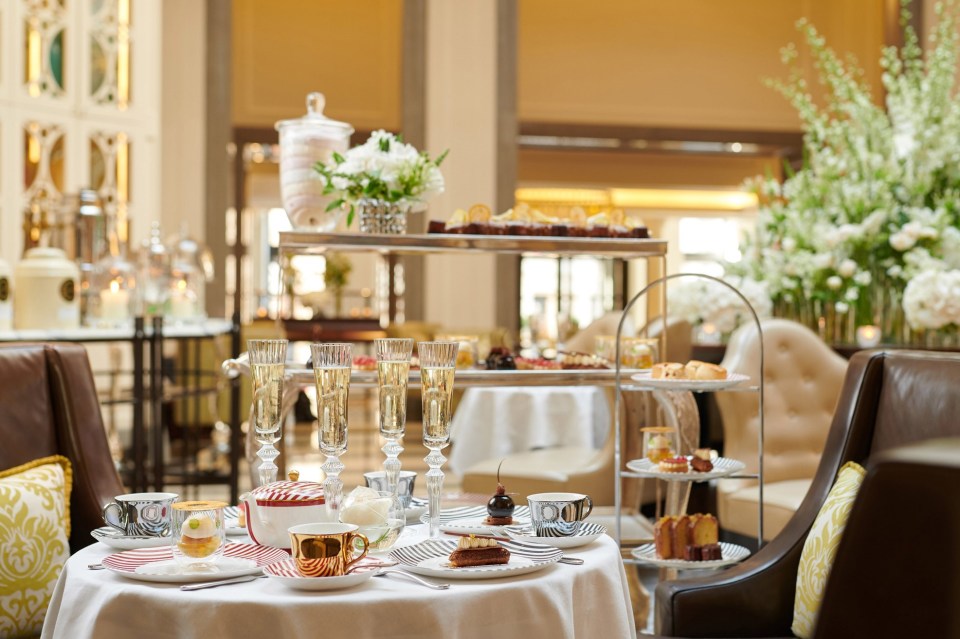 Afternoon tea at The Corinthia