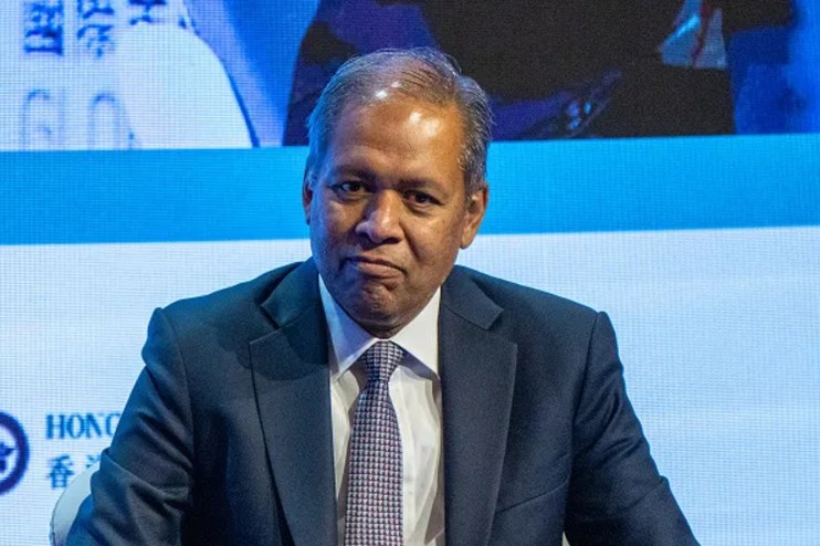 Barclays chief executive CS Venkatakrishnan (Photo by Vernon Yuen/NurPhoto via Getty Images)