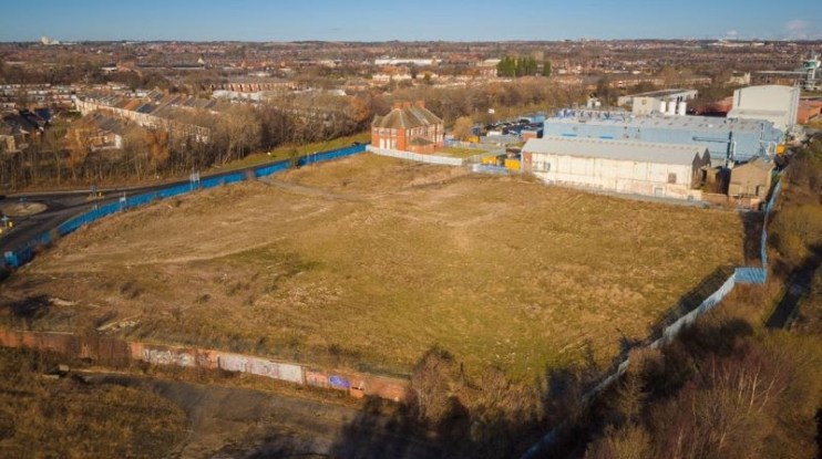 Lhyfe’s proposed Tyneside site in Wallsend. Credit: Shepherd Offshore