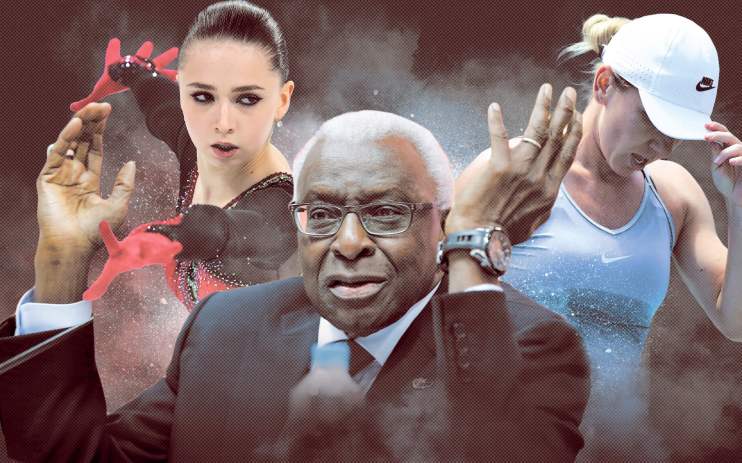 Kamila Valieva, Lamine Diack, Simona Halep