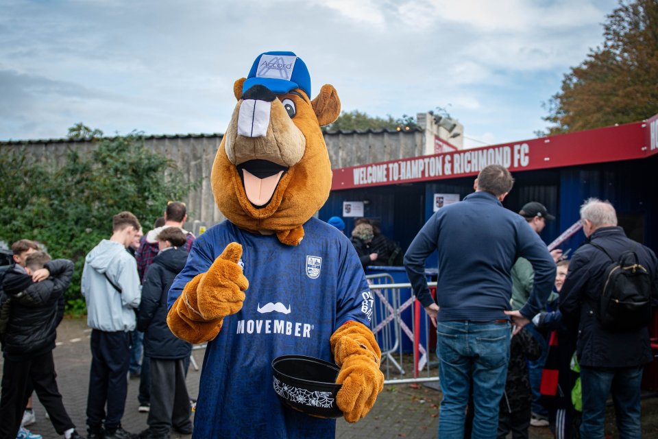 Hampton and Richmond - aka the Beavers - occupy a world away from Ted Lasso and the Premier League