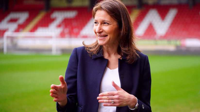 Culture secretary Lucy Frazer launched the Football Governance Bill, which incorporates the football regulator, today