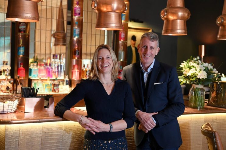 Adnams Andy Wood and Jenny Hanlon (Warren Page, of Pagepix.)