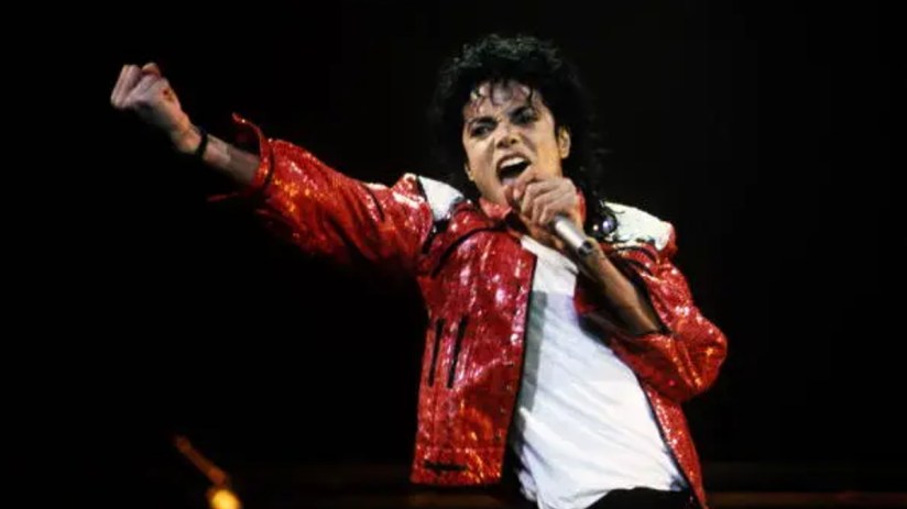 Michael Jackson performs in concert circa 1986. (Photo by Kevin Mazur/WireImage)