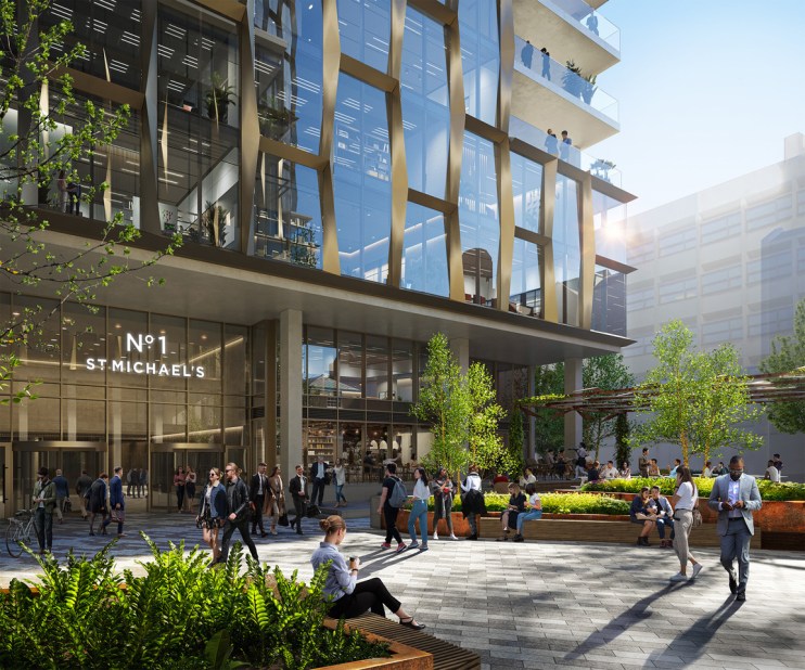 No 1 St Michael's is a £150m development.