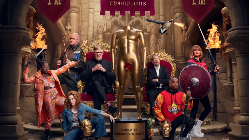 Taskmaster was first shown on Dave and is now broadcast on Channel 4.