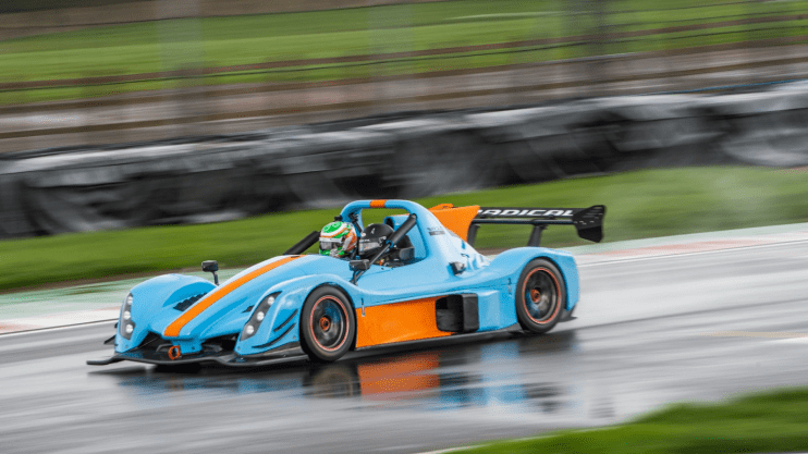 The British built Radical track car