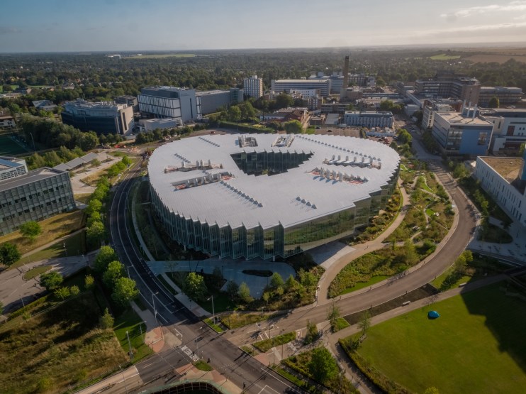 AstraZeneca's UK headquarters in Cambridge.