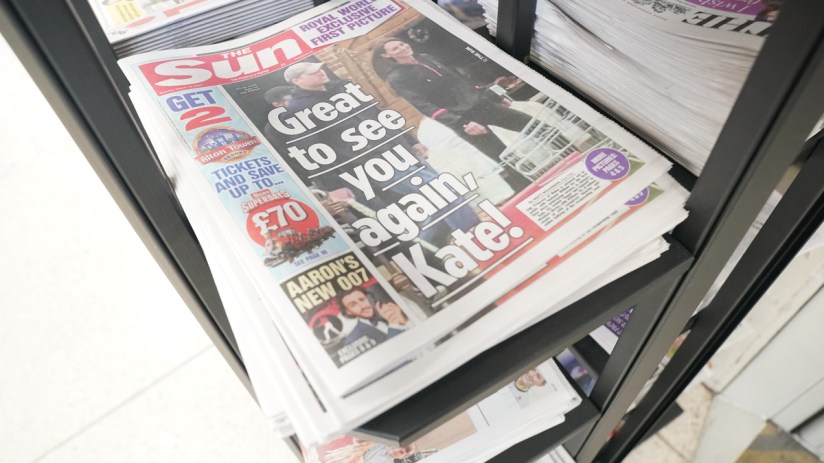 Owners of The Sun hits ITV with legal action over footage of Princess of Wales