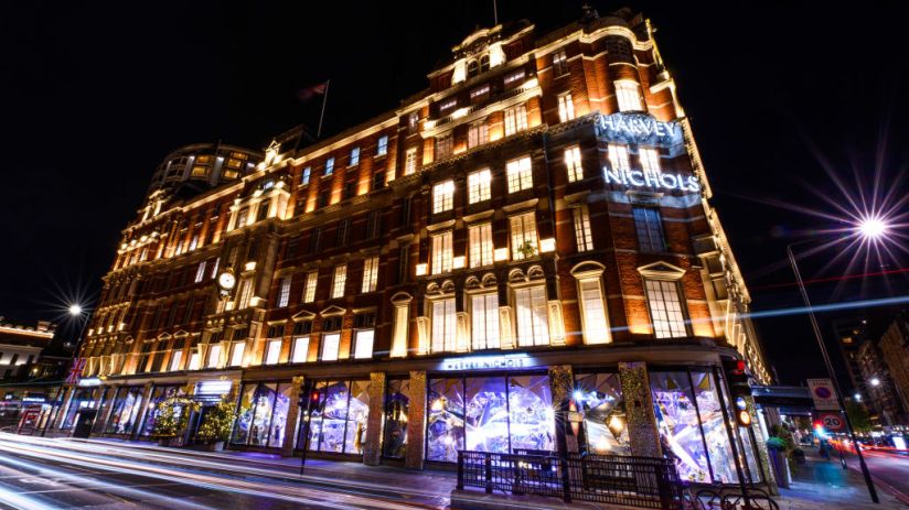 Sales at Harvey Nichols have passed the £200m mark for the first time since before the Covid-19 pandemic.