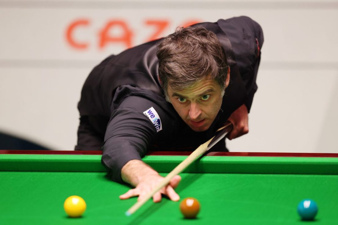 The Saudi Arabia Snooker Masters features Ronnie O'Sullivan (Photo by George Wood/Getty Images)