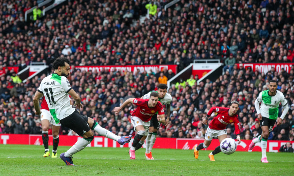 Mo Salah earned Liverpool a point to go level on points with Arsenal at the top of the Premier League