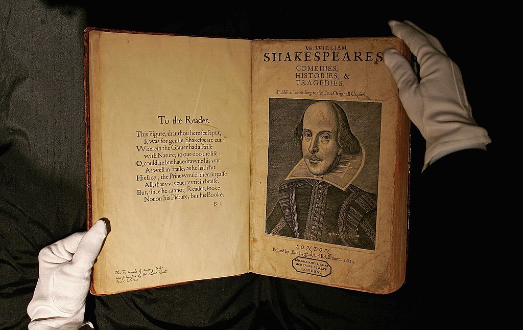 William Shakespeare was born and died on the same day: 23 April, coincidentally also St George's Day