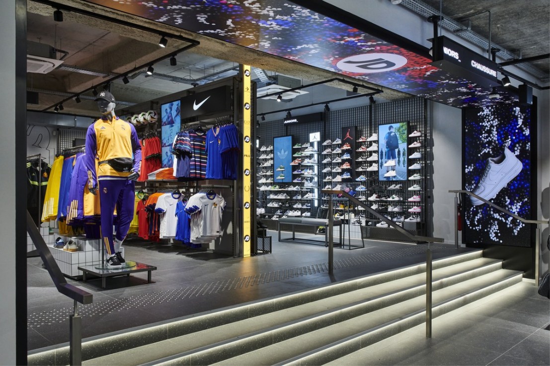 FTSE 100 retailer JD Sports has seen its stock price fall five per cent due to the tariffs.