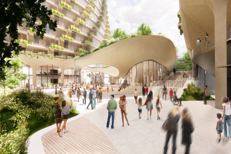 On Wednesday, The City of London Corporation Planning Applications-Sub Committee planning officers approved plans by Sheppard Robson and Diller Scofidio + Renfro to demolish Bastion House