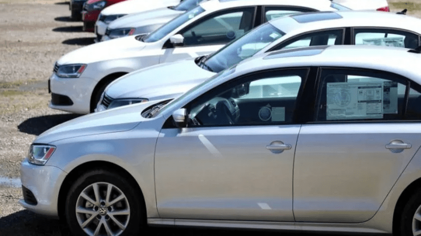 The fall in the value of used cars has hit the finances of a car dealership group. (Getty)