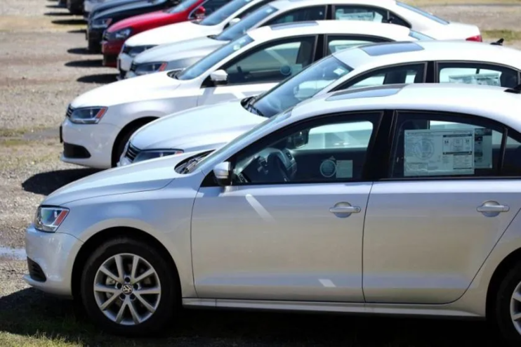 The fall in the value of used cars has hit the finances of a car dealership group. (Getty)