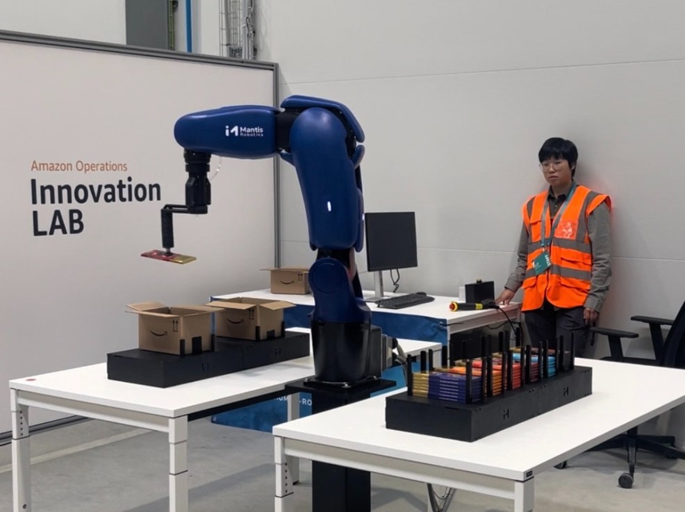 Amazon is exploring funding opportunities with a number of tech startups based in the UK via its $1bn (£800m) industrial innovation fund.