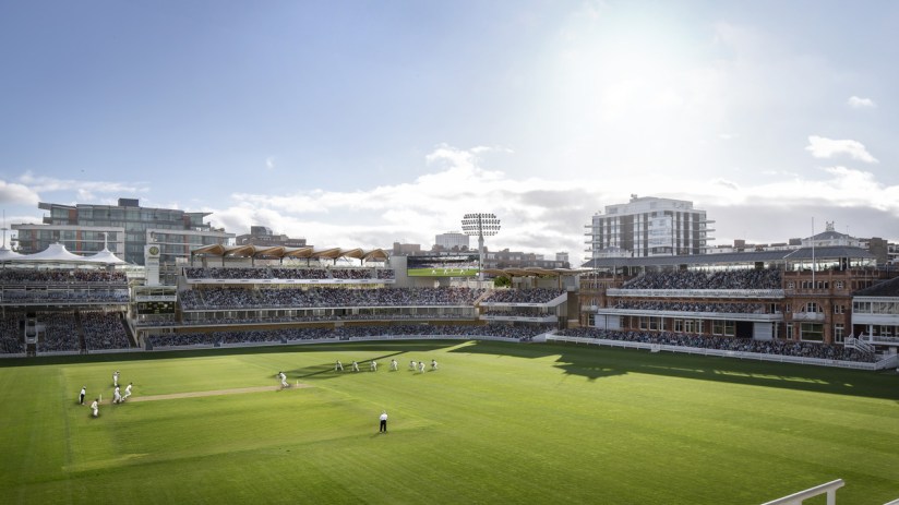 Lord's are to redevelop two more stands at a cost of £61m. Credit: Wilkinson Eyre