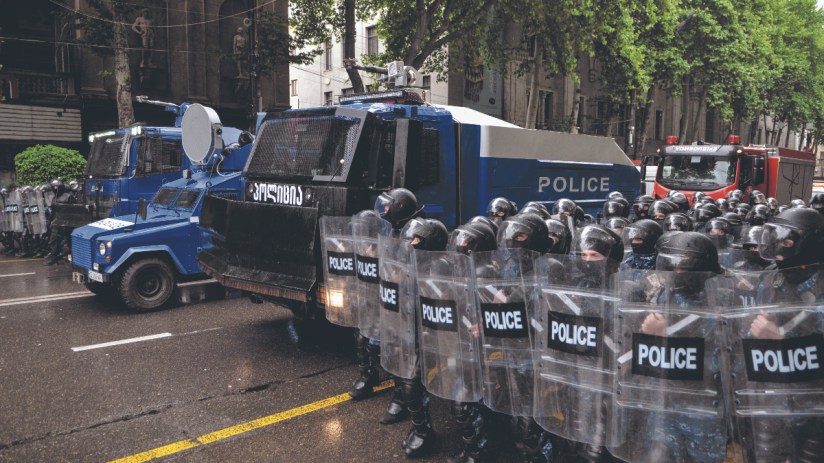Georgia has been rocked by protests in recent months