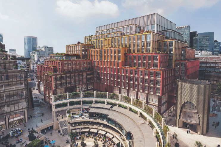 British Land is developing the Broadgate estate