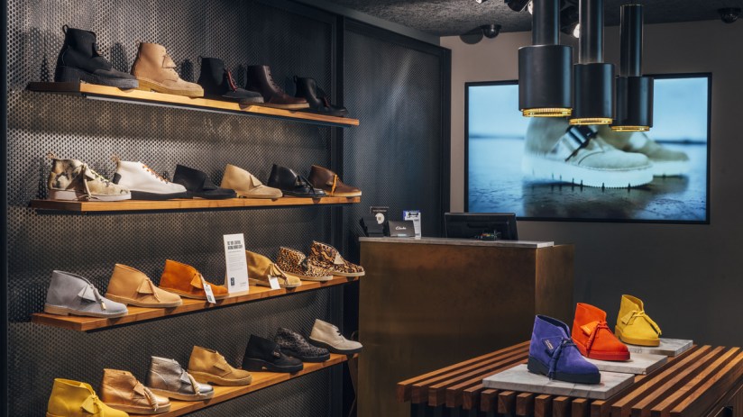 Clarks is headquartered in Somerset.