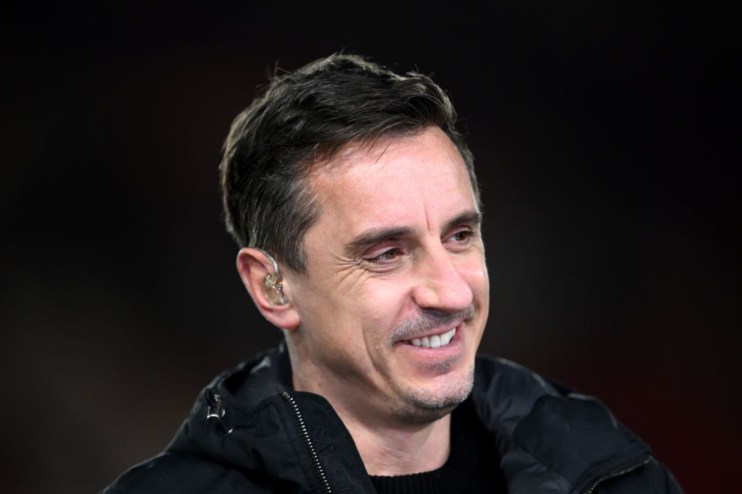 Gary Neville's Relentless Developments is behind the St Michael's scheme in Manchester city centre. (Photo by Laurence Griffiths/Getty Images)