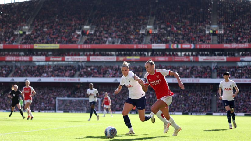 Arsenal Women have attracted record crowds for WSL matches at Emirates Stadium