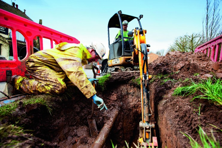 Seven Trent has spent heavily over the past year on new infrastructure projects