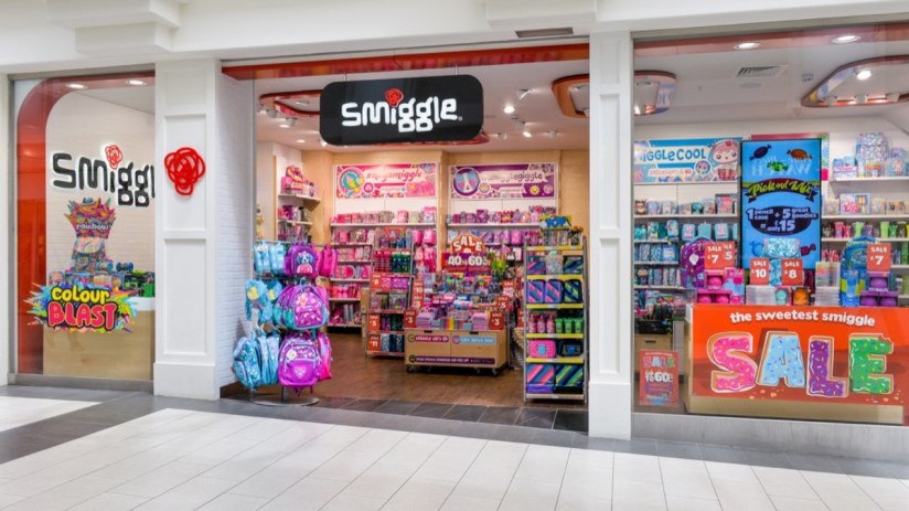 The UK arm of Smiggle is based in London.