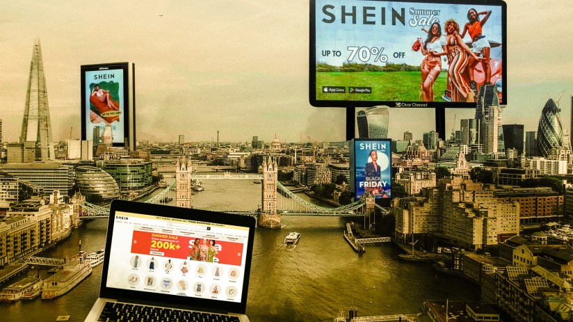 Reports of Shein listing have divided the City of London