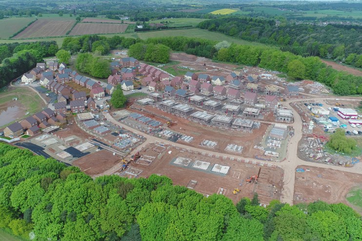 British housebuilder Vistry is on track to build close to 2,000 more homes than what it built last year.