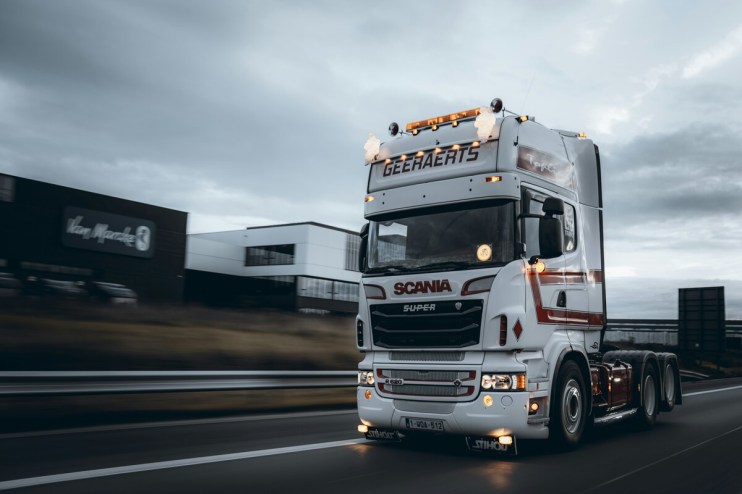 Photo by Zieben Vh, Scania truck