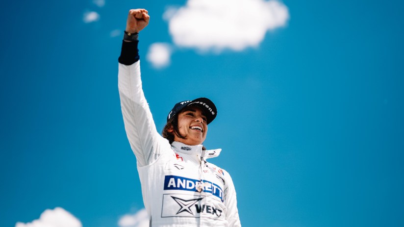 Great Britain’s premier female racing driver Jamie Chadwick has said she is targeting an IndyCar seat following her landmark win in its feeder series. Penske Entertainment