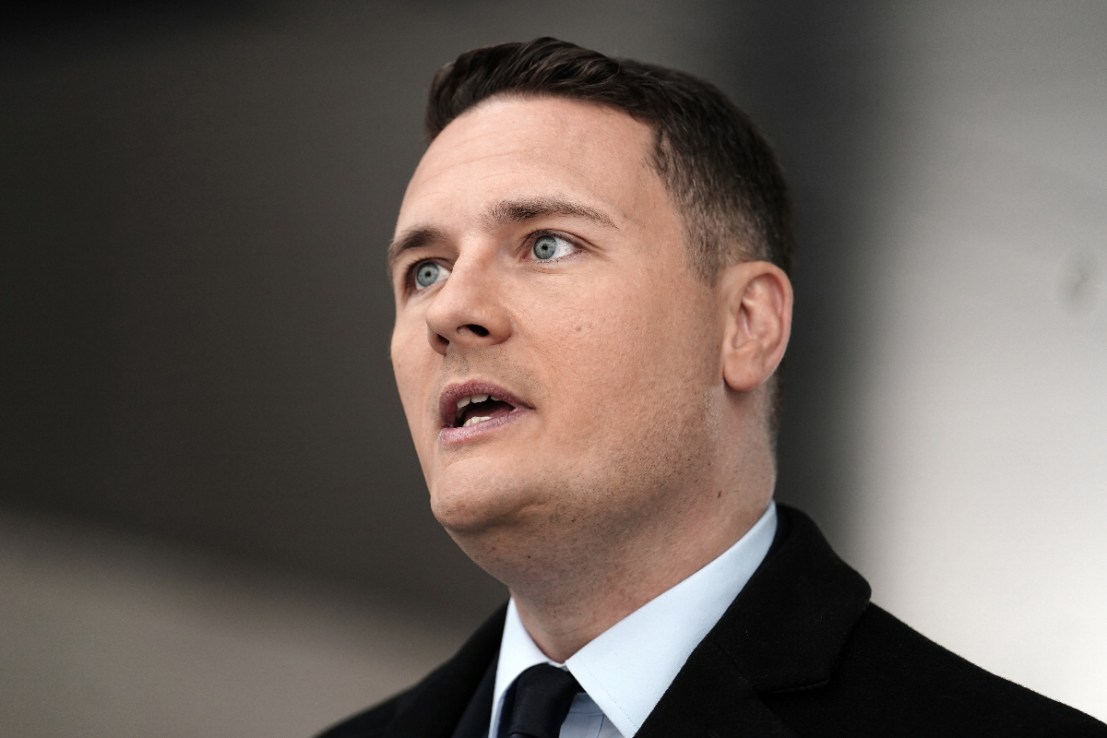 Labour will use “spare capacity in the private sector” to reduce NHS waiting lists, Wes Streeting has said. Photo: PA